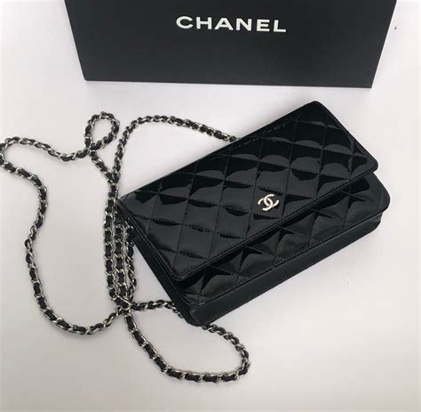 chanel turnlock wallet on chain full flap